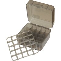 MTM Patronenbox S25D mit Klappdeckel – 25 Patronen...
