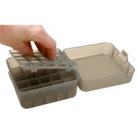 MTM Patronenbox S25D mit Klappdeckel – 25 Patronen...