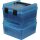 MTM Patronenbox R-100-24 mit Klappdeckel – 100 Patronen Blau-transparent