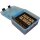 MTM Patronenbox R-100-24 mit Klappdeckel – 100 Patronen Blau-transparent