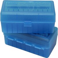 MTM Patronenbox RMLD-50-24 mit Klappdeckel – 50...