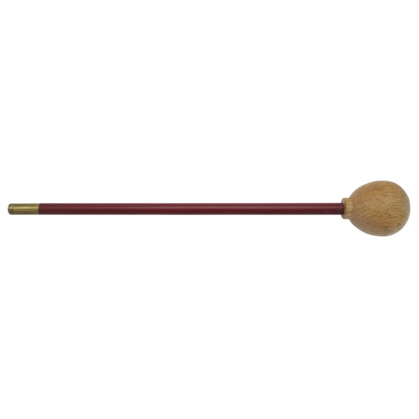 Putzstock mit Holzknauf und M5-Innengewinde, 240 mm Wischlänge