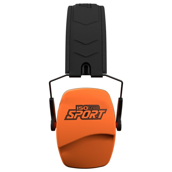 ISOtunes Sport Defy Slim passiver Kapselgehörschutz – Signalorange
