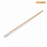 WPW Wattestäbchen mit Holzstiel - 15 cm lang