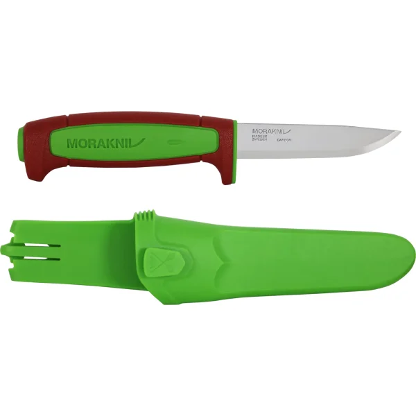 Morakniv Basic 511 Limited Edition 2024 Messer aus Carbonstahl Efeugrün/Dala-Rot