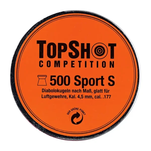 TOPSHOT Competition Diabolos Sport-S LG Kal. 4,5 mm - 500 Stück