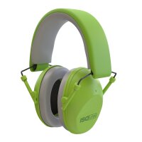 ISOtunes Sport Junior Defender passiver Kapselgehörschutz für Kinder – Grün