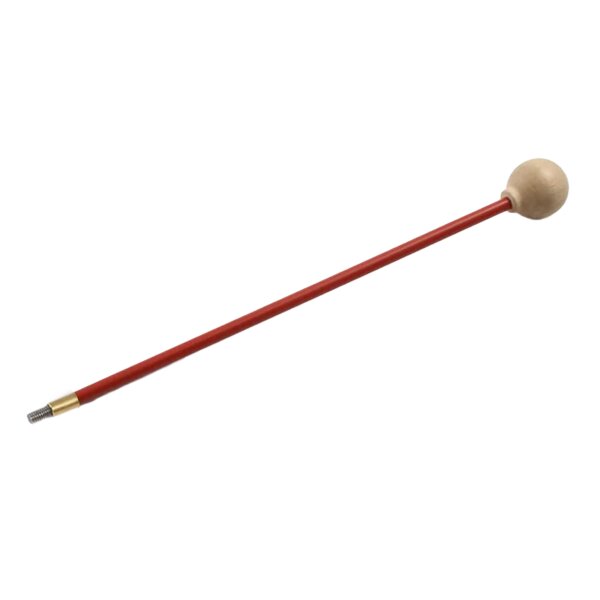 Stil Crin Putzstock für die Patronenlagerreinigung Ø 4mm mit Holzgriff und 1/8"-Außengewinde