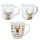 GILDE Porzellantasse mit Hirschmotiv – verschiedene Designs