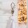 GILDE Aluminium-Garderobenhaken mit Hirschmotiv – 23 × 8 × 7 cm