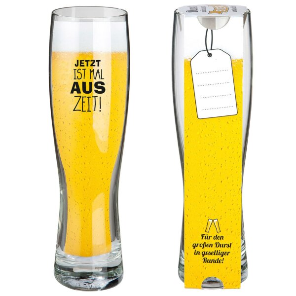 GILDE Weizenglas Auszeit