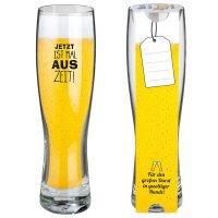 GILDE Weizenglas Auszeit
