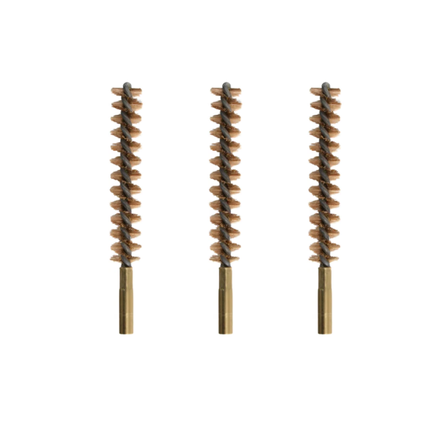 WPW Bronzebürste Kal. 9 mm mit 1/8"-Innengewinde (3 Stück)