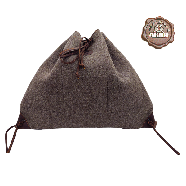 AKAH Gebirgsrucksack Hohe Tauern aus Natur-Wollfilz – 38 l