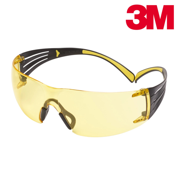 3M SecureFit 400 Schießbrille mit gelber Scheibe und Scotchgard Antibeschlag