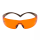 3M SecureFit 400 Schießbrille mit orangefarbener Scheibe und Scotchgard Antibeschlag