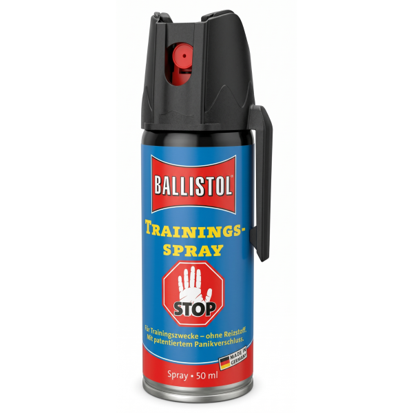 BALLISTOL Trainingsspray ohne Wirkstoff 50 ml mit Panikverschluss