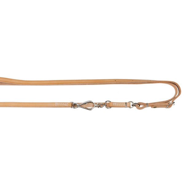 AKAH Spezial-Umhängeleine aus Leder – aktive Breite 10 mm