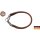 AKAH rundgenähte Hundehalsung aus Elchleder – 30 cm bis 55 cm