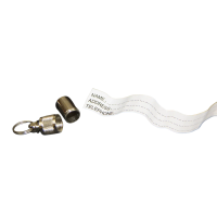 AKAH genietetes Hundehalsband aus Fahlleder – 30 cm...