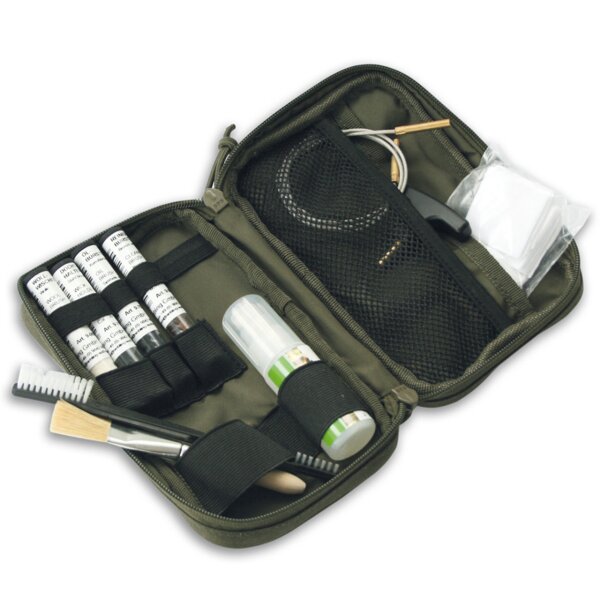Niebling Reinigungsset VARIO-FLEX mit flexiblem Reinigungsstab Kaliber .30 - .32 / 7,62 - 8 mm grün