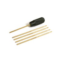Niebling Mehrteiliger Putzstock aus Messing mit...