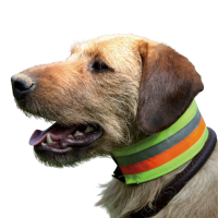 AKAH reflektierendes Hundehalsband – ca. 55 cm Halsumfang
