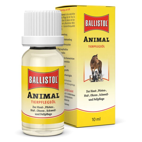 BALLISTOL Animal Tierpflegeöl – 10 ml