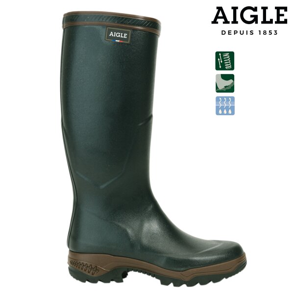 AIGLE Parcours 2 Jersey Gummistiefel in grün - Größe 41