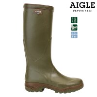 AIGLE Parcours 2 Jersey Gummistiefel in khaki - Größe 43