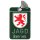 AKAH Autoschild Jagdbetrieb mit Länderwappen Hessen