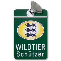 AKAH Autoschild Jagdbetrieb mit Länderwappen...