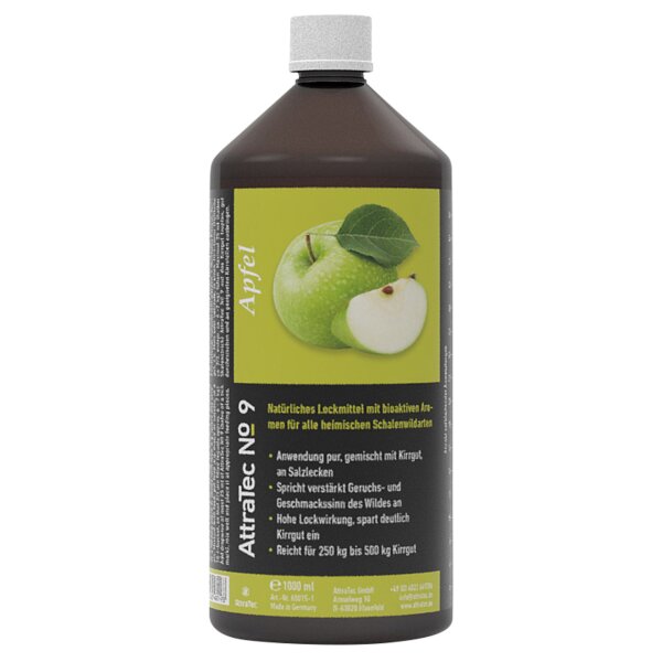 AttraTec No. 9 Lockmittel mit bio-aktiven Aromen - Apfel