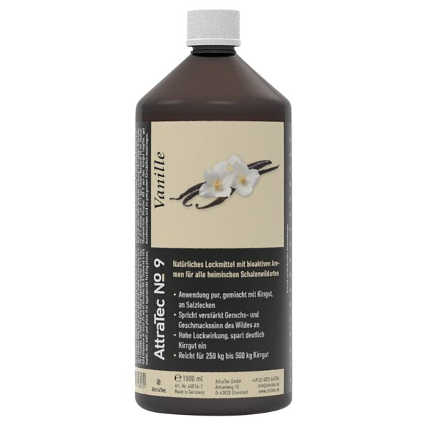 AttraTec No. 9 Lockmittel mit bio-aktiven Aromen - Vanille