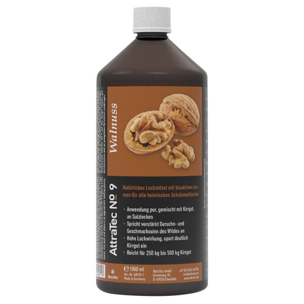 AttraTec No. 9 Lockmittel mit bio-aktiven Aromen - Walnuss