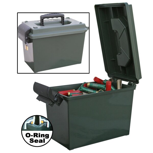MTM Sportsmens Dry Box SDB-0 – Waldgrün