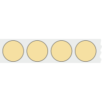 WPW Schusspflaster ⌀20 mm – 1000 Stück –...